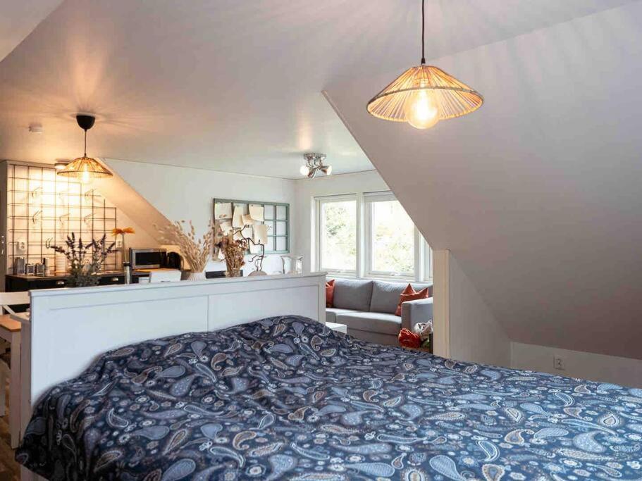 A Lovely Bright Apartment With It'S Own Entrance Kungsbacka Exterior foto